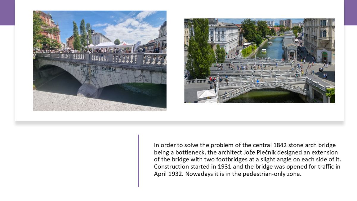 The clever triple bridge