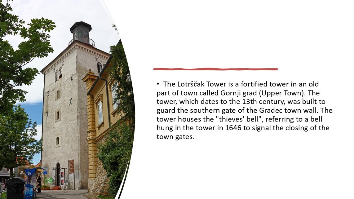 Lotrščak Tower