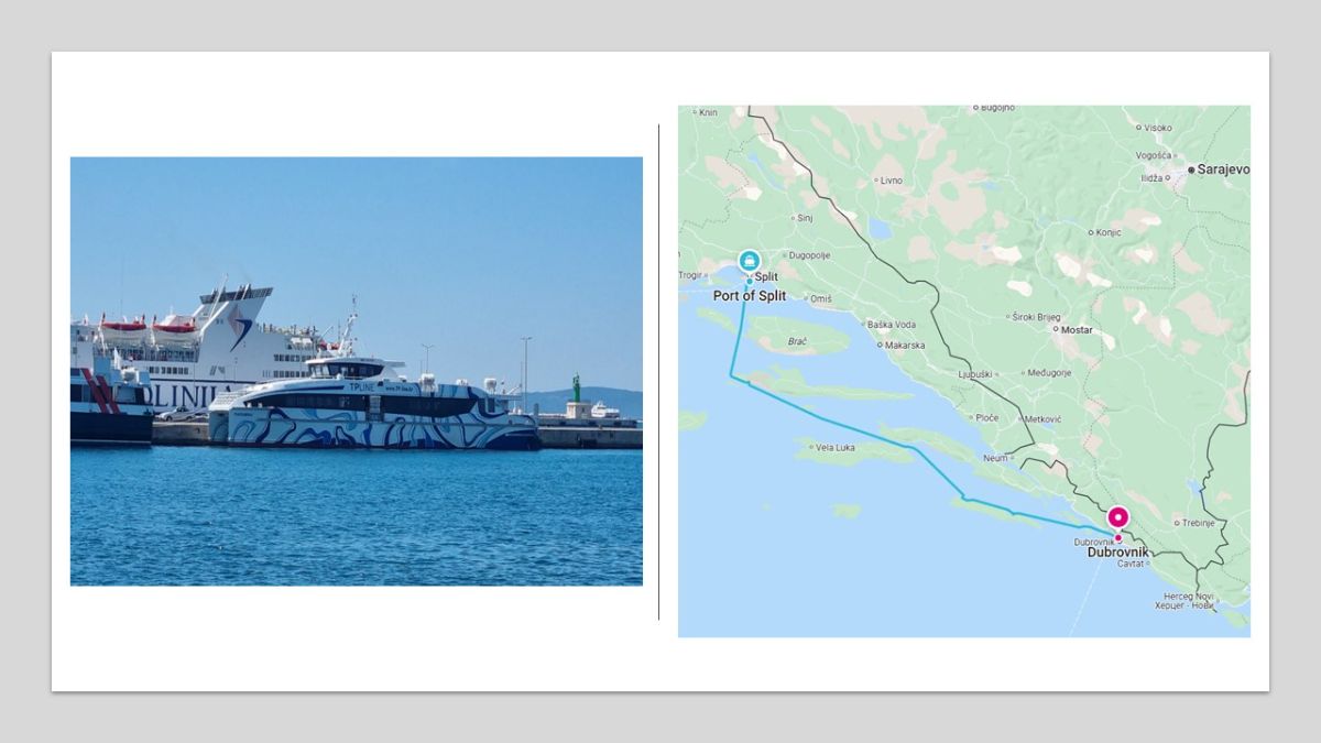 Cruise down the Adriatic Sea (by ferry)
