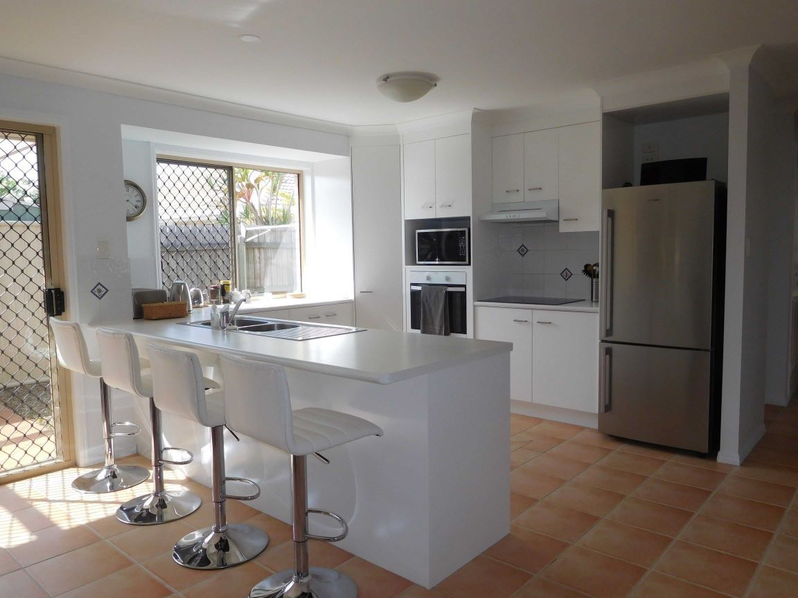 ... kitchen with breakfast bar....
