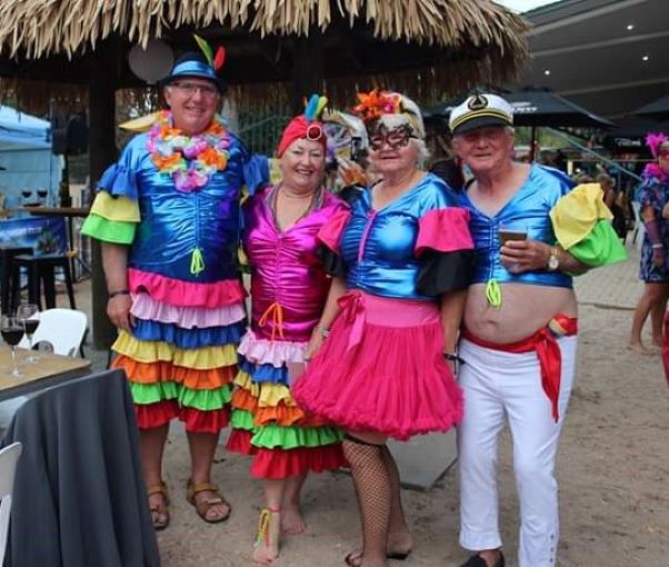 And the four of us in the Rio Carnavale costumes!