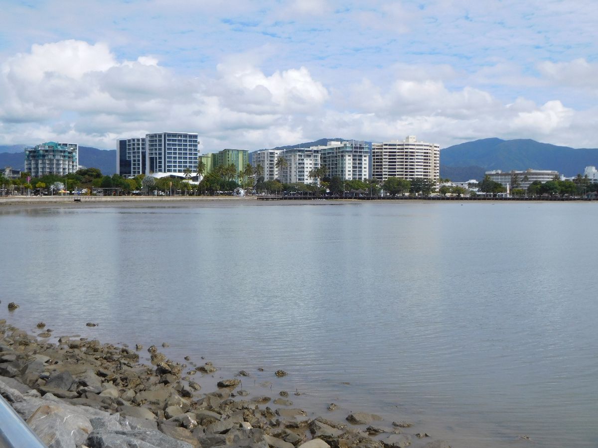 Looking out over Cairns