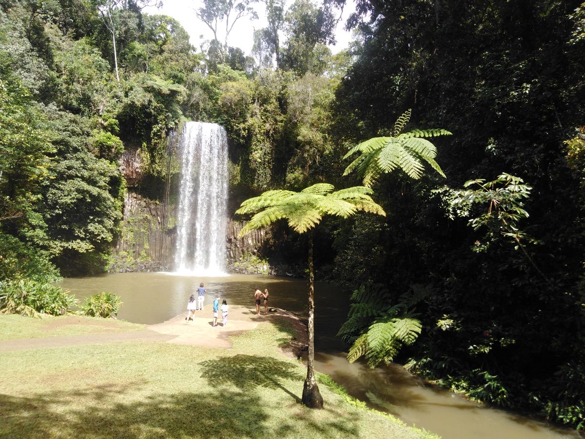 En route to the Granite Gorge National Park