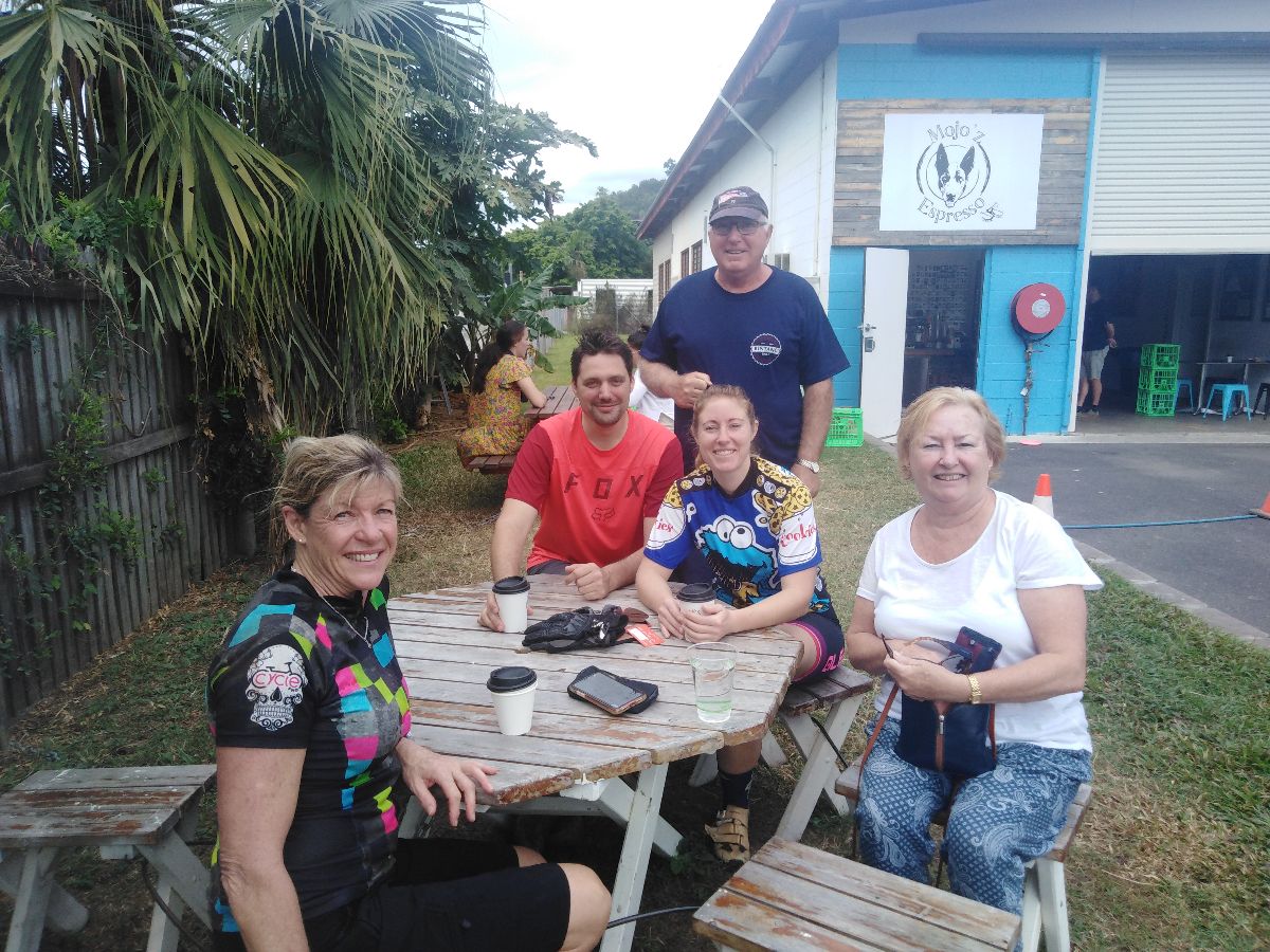In Cairns we stayed with Richard Page - son of good friends Maggie & Trevor