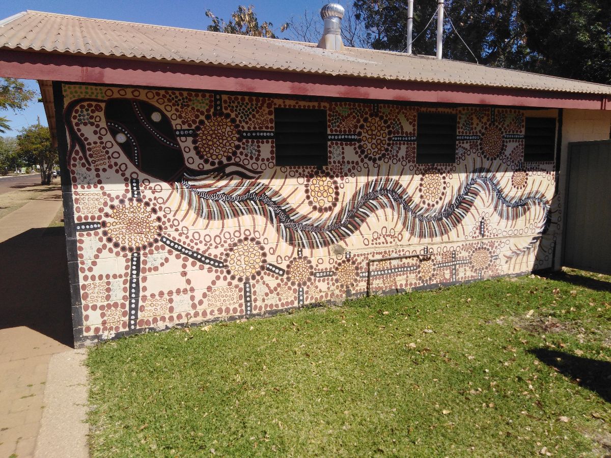 We enjoyed the historic walking trail at Normanton - the public toilets