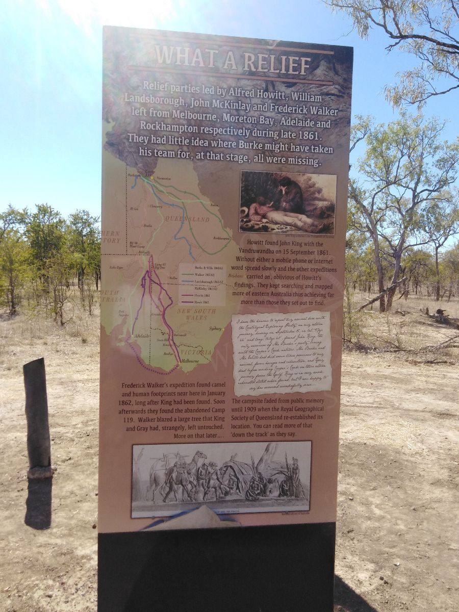 Burke & Wills Expedition - Camp 119