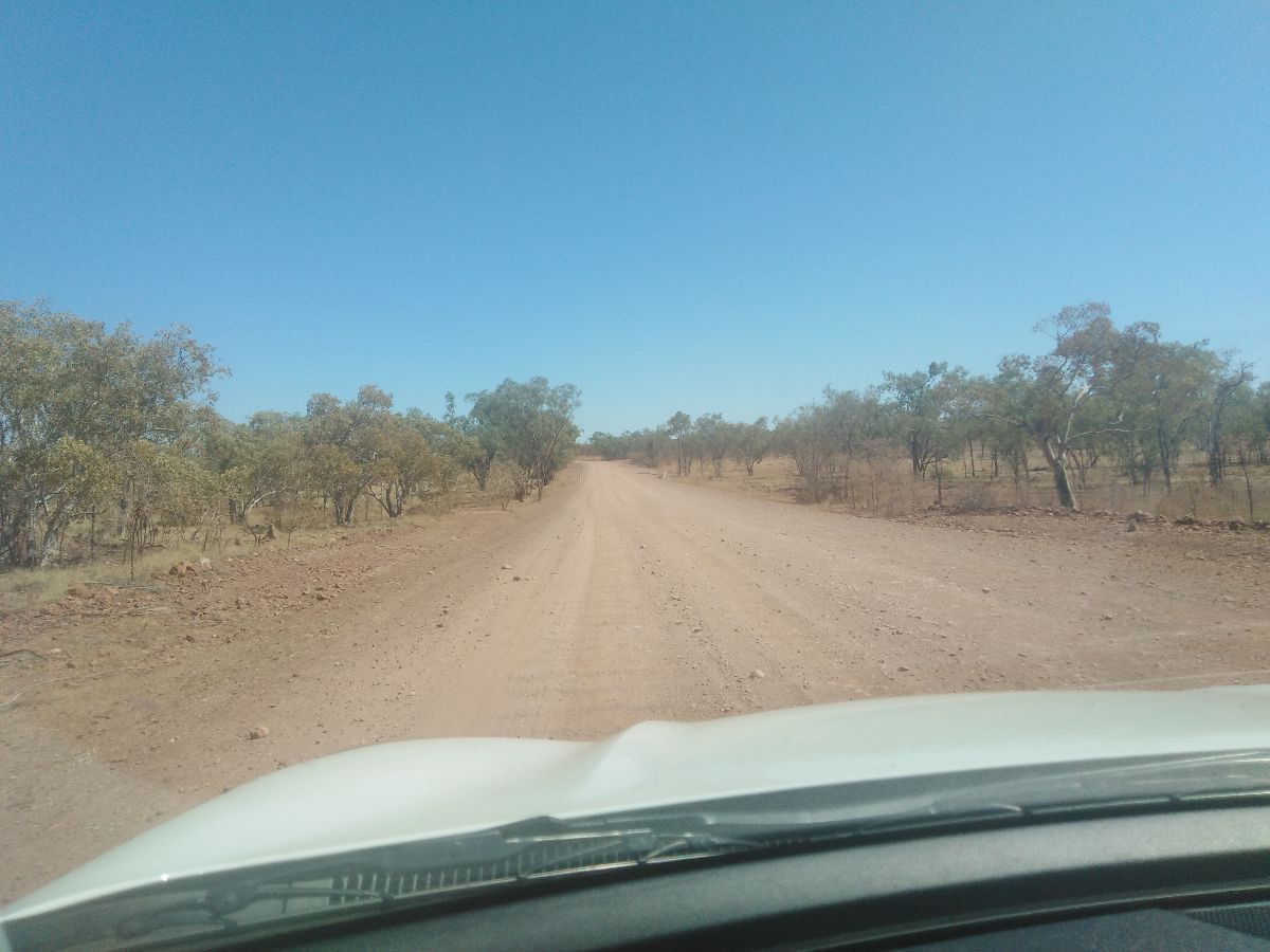 The flat Channel Country floods during the wet season