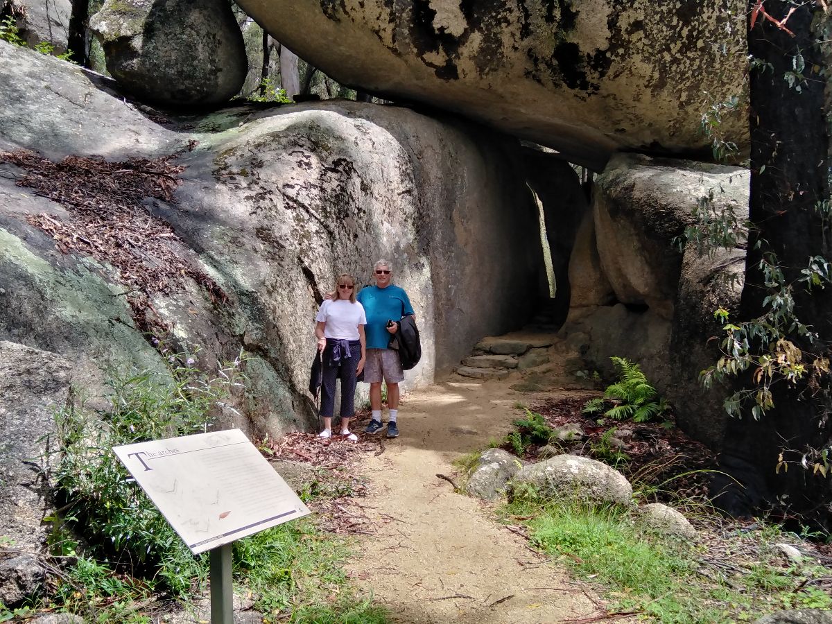 Hiking in Bald Rock NP