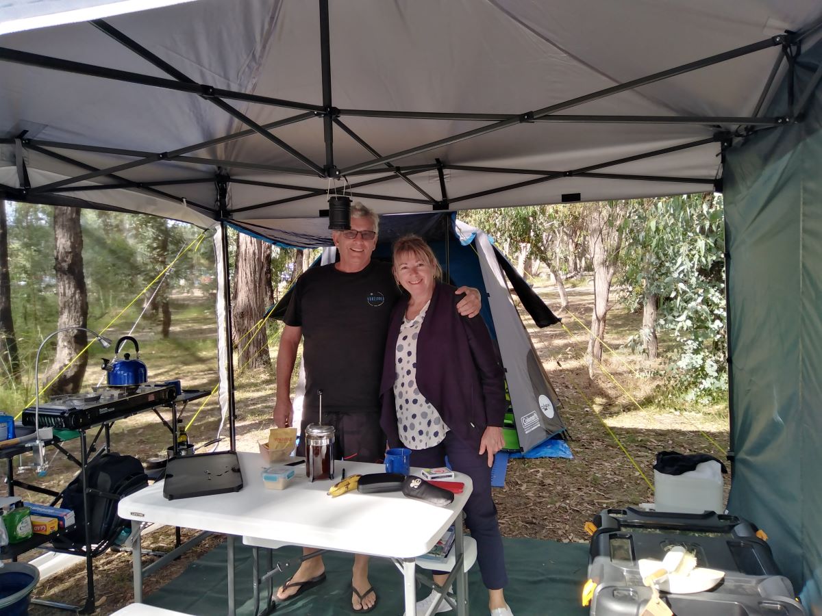 Lyn & Bob's set up