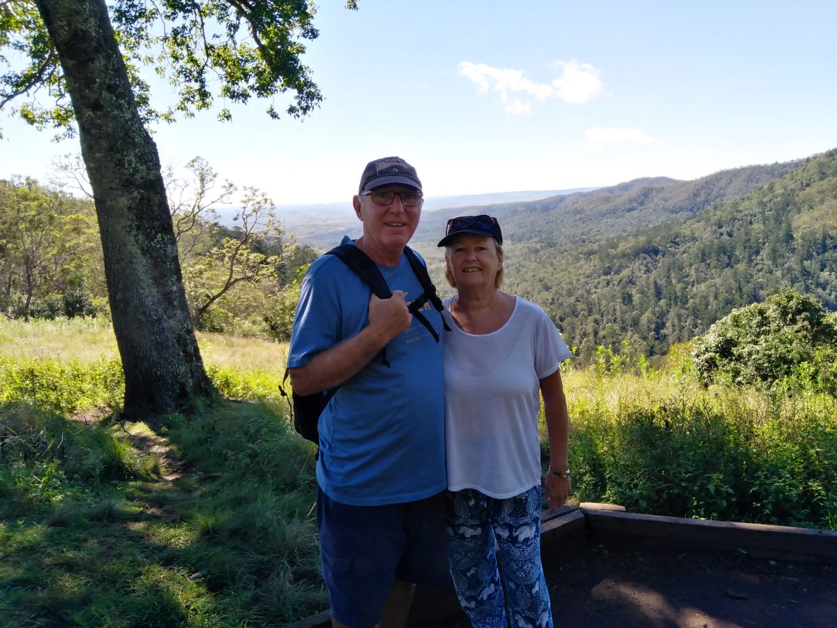 At the Bunya Mountains