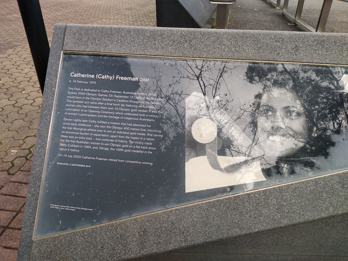 We visited Olympic Park in Sydney
