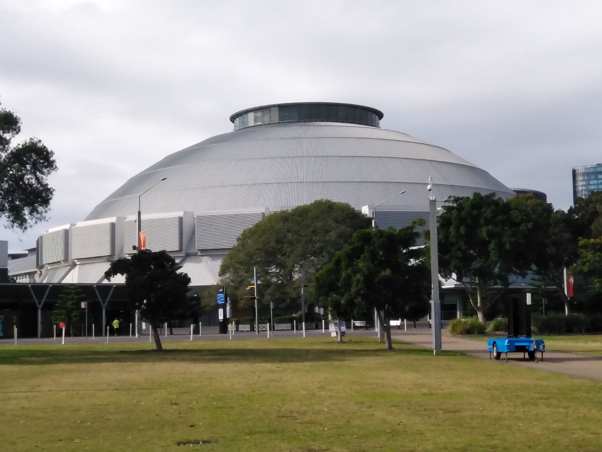We visited Olympic Park in Sydney