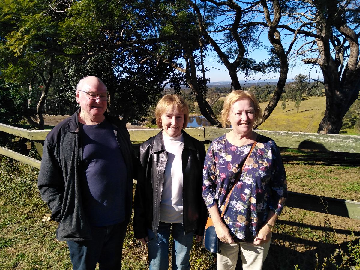 Carol & Trevor and Christine