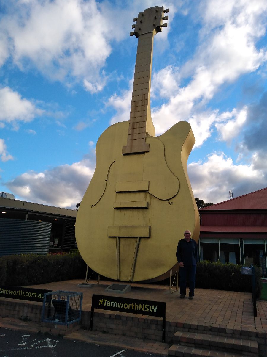 And stopped at Tamworth on the way home