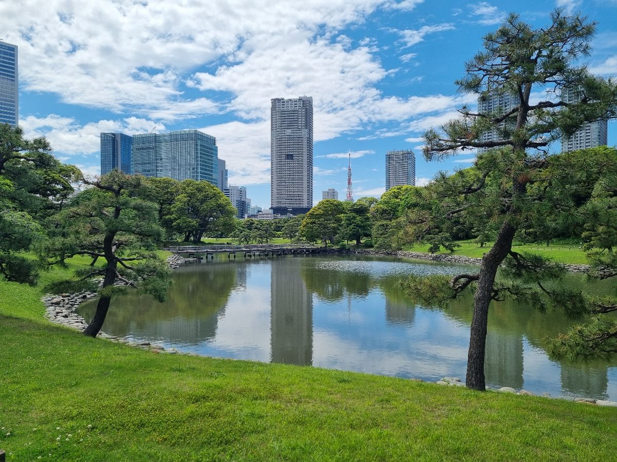 Hama-Rikyu Gardens.