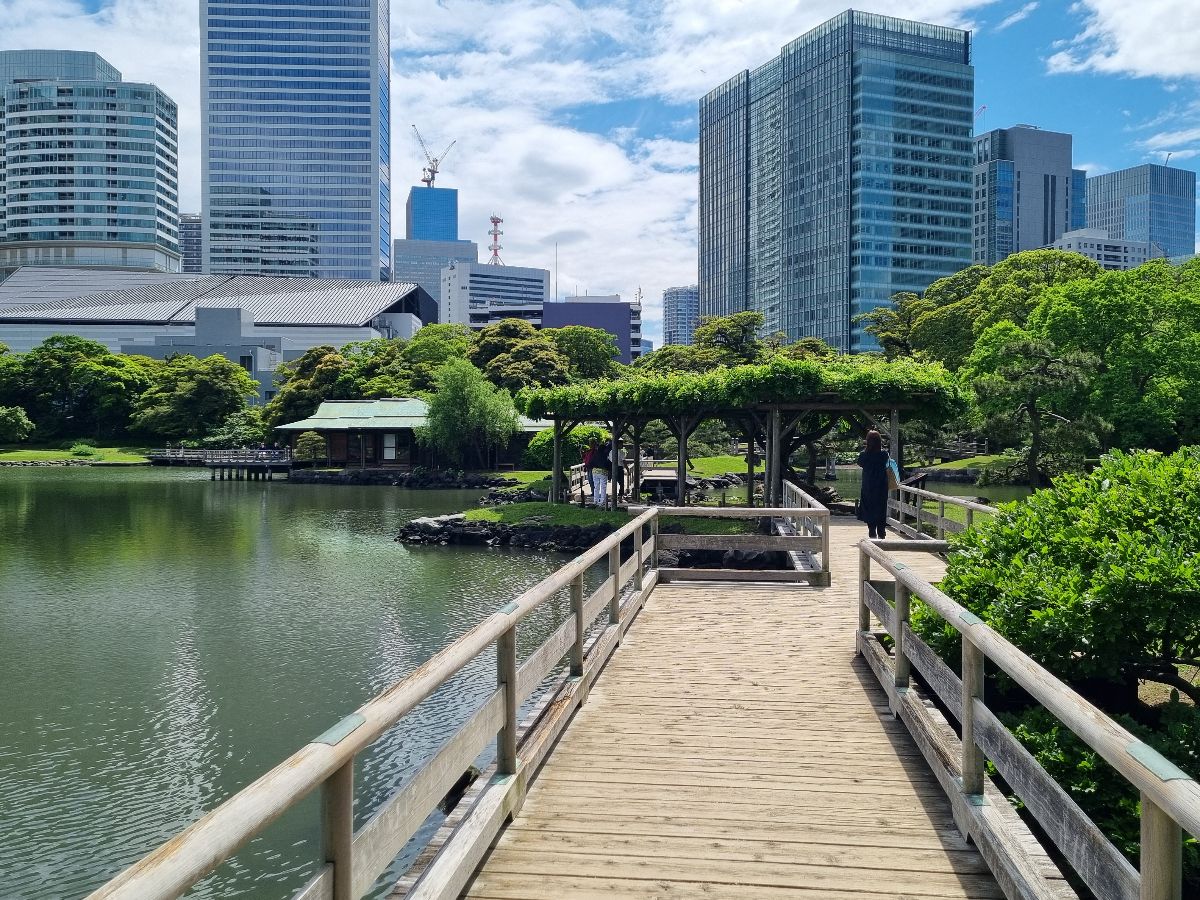 Hama-Rikyu Gardens.