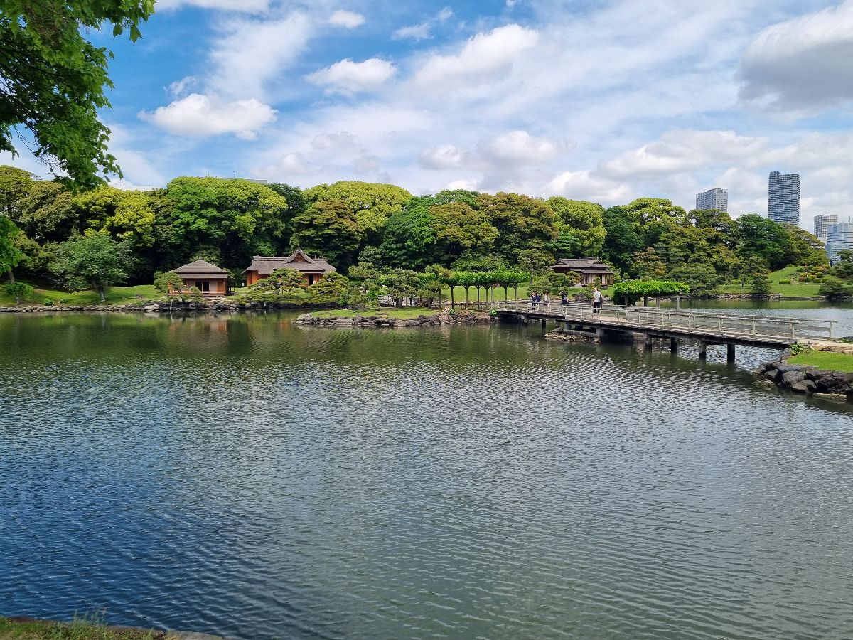Hama-Rikyu Gardens.
