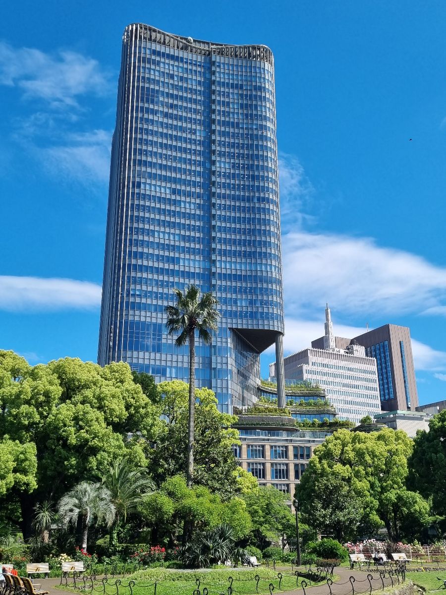 Hama-Rikyu Gardens.
