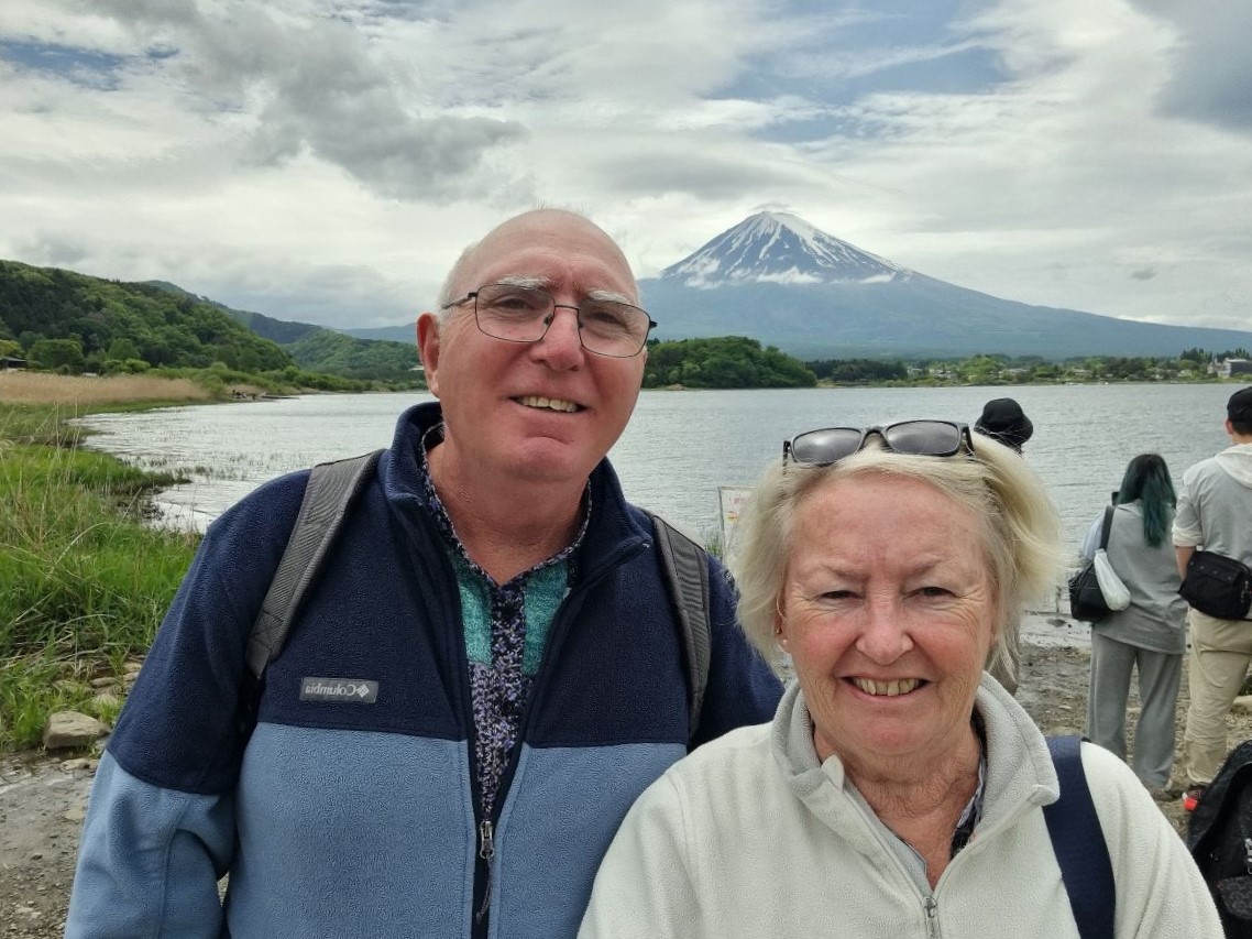 Our bus tour took us around the lakes