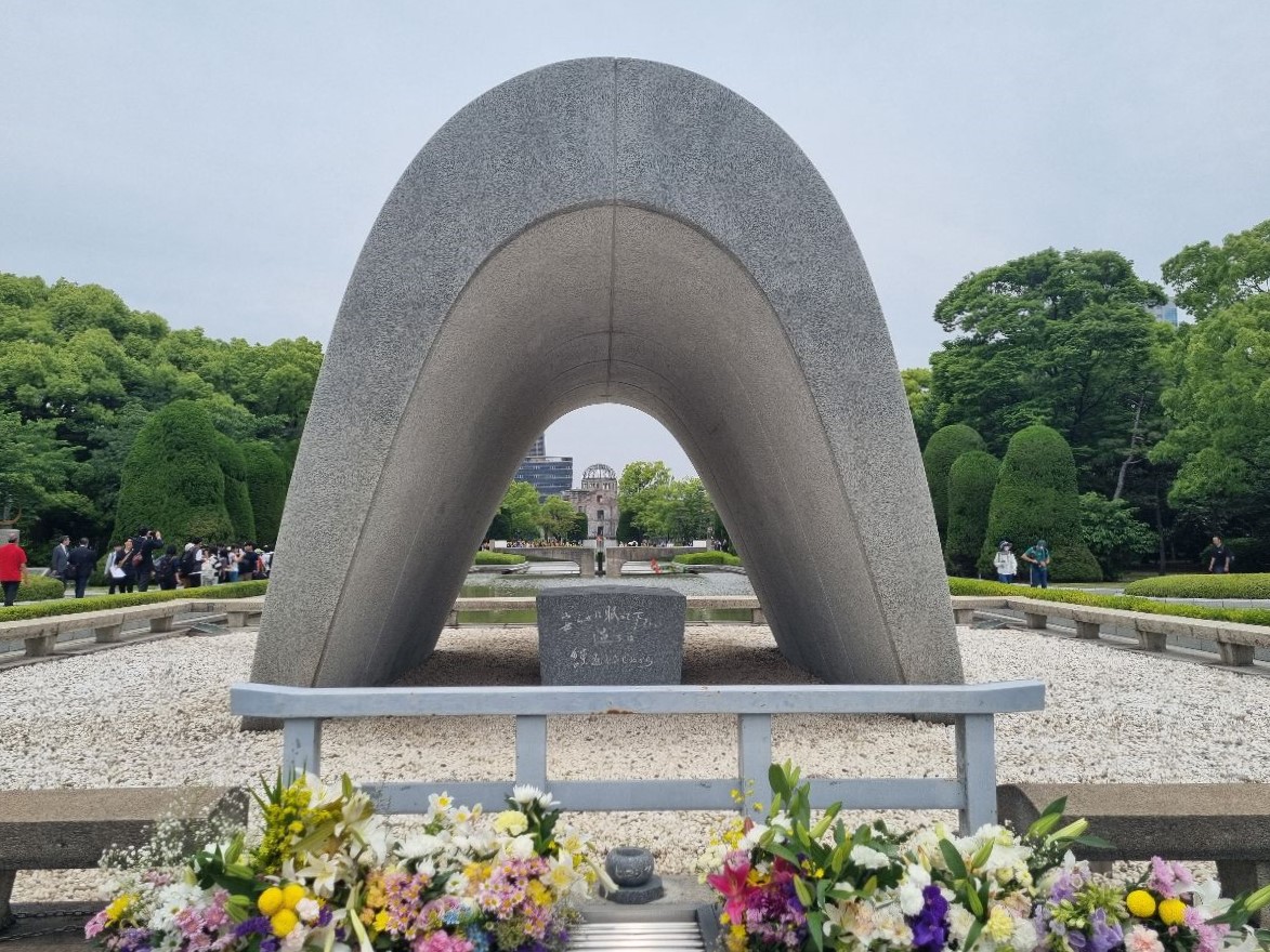 Cenotaph for the A-Bomb Victims