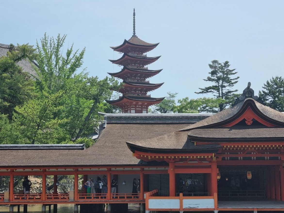 ... as does the shrine.