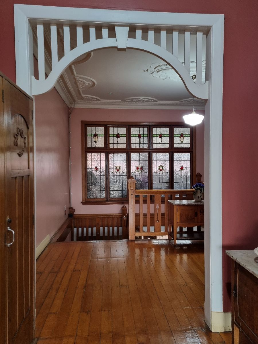 The interior of the pub was amazing.