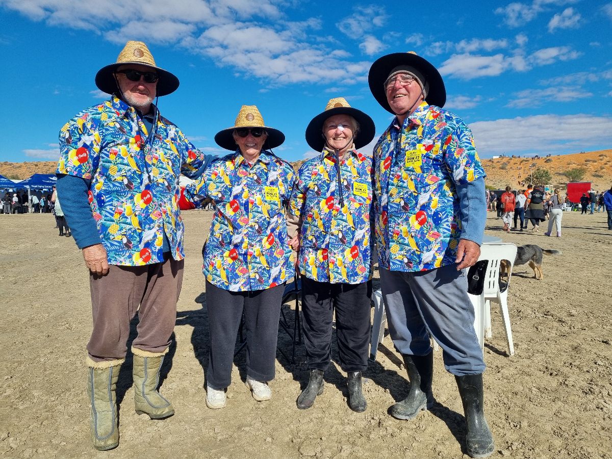We finally managed to wear one of our silly outfits.