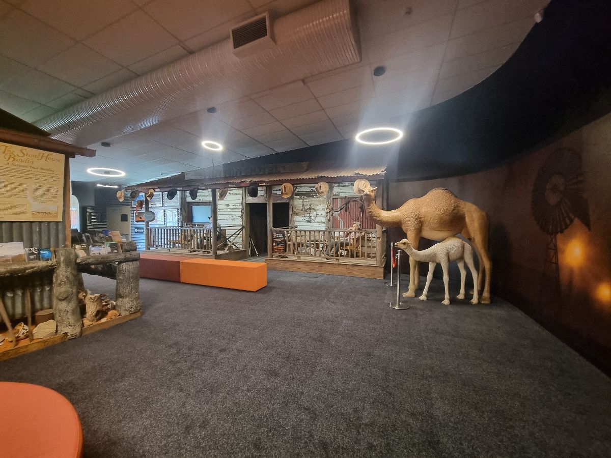 The Boulia Tourism office.