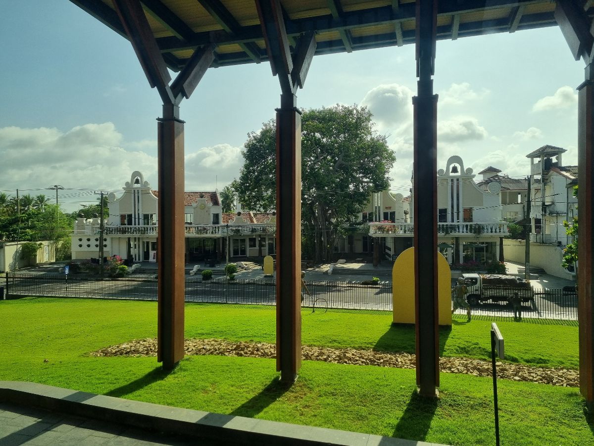 View from front of hotel.