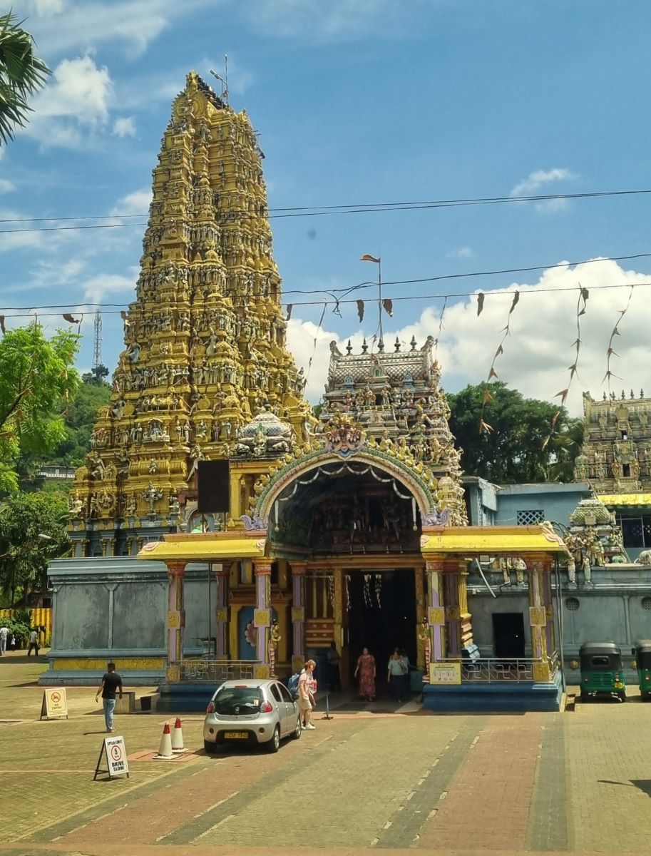 En route to Kandy,