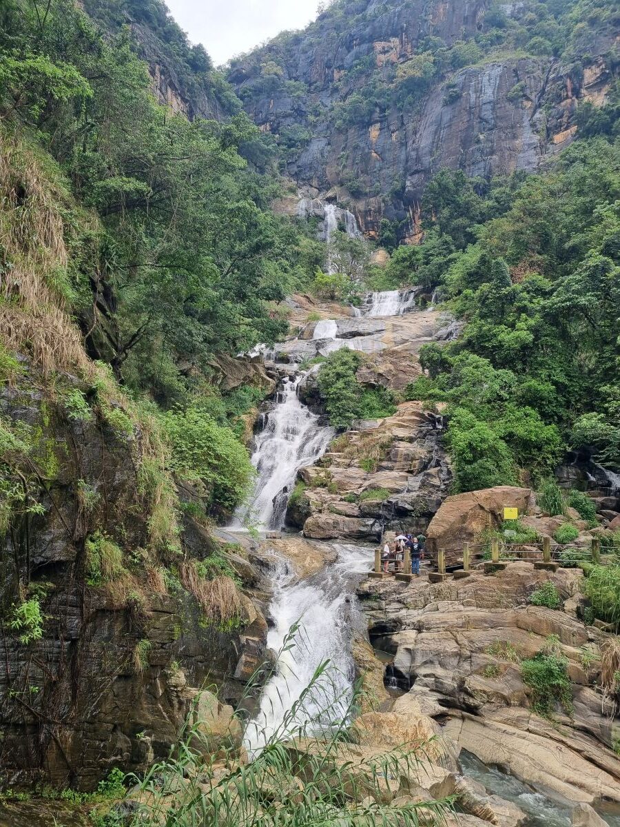En route to Yala, Ravana Falls at Ella.