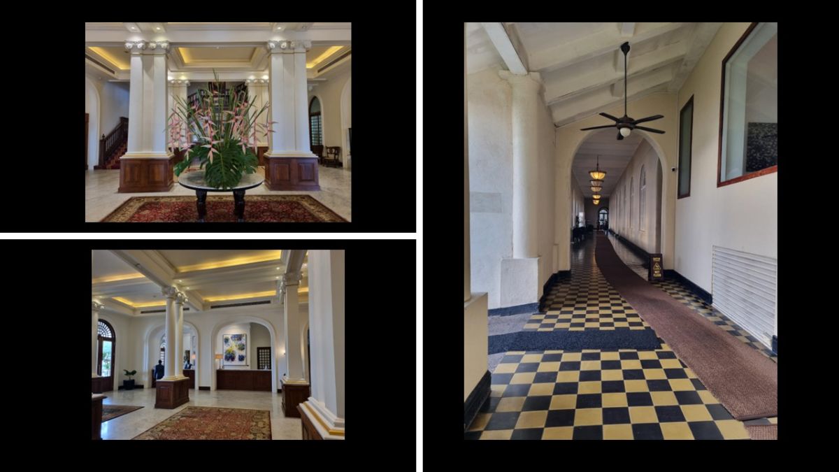 Our hotel in Colombo.