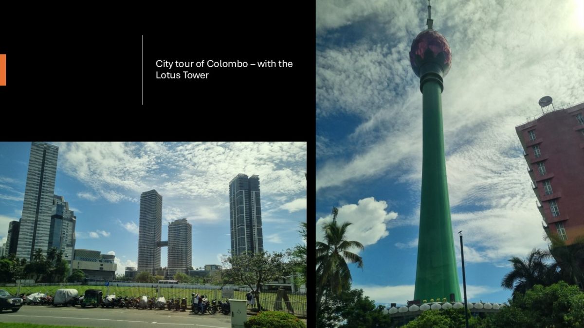 Tour of Colombo.