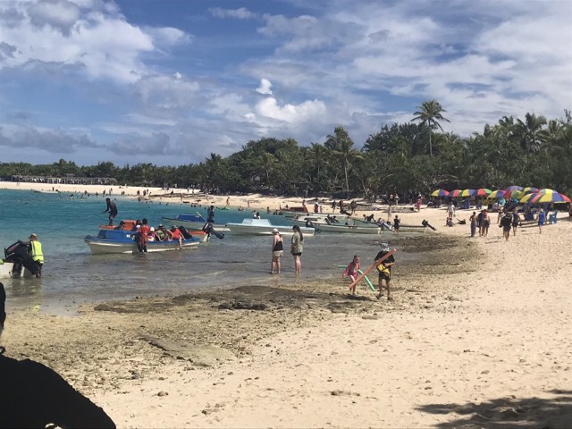 At Lifou, New Caledonia.