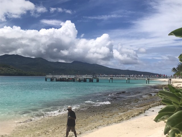 At Lifou, New Caledonia.