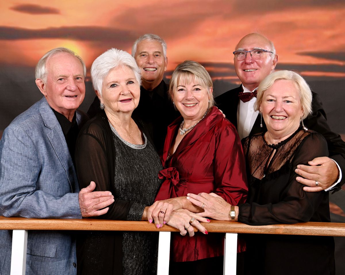 And a lovely photo of us all.