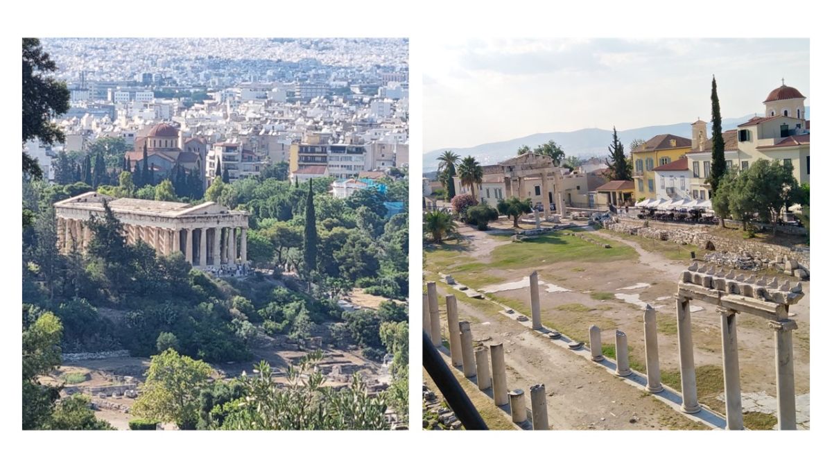 Walking tour of Athens