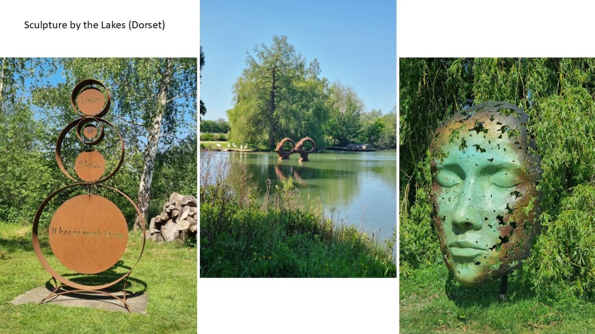 An afternoon at Sculpture on the Lakes