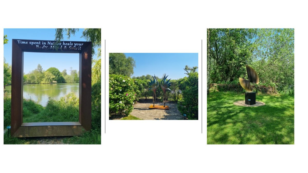 An afternoon at Sculpture on the Lakes