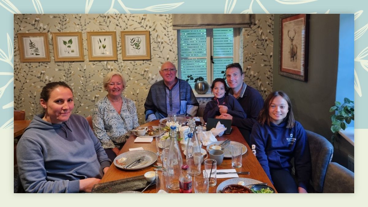 Lunch with the family