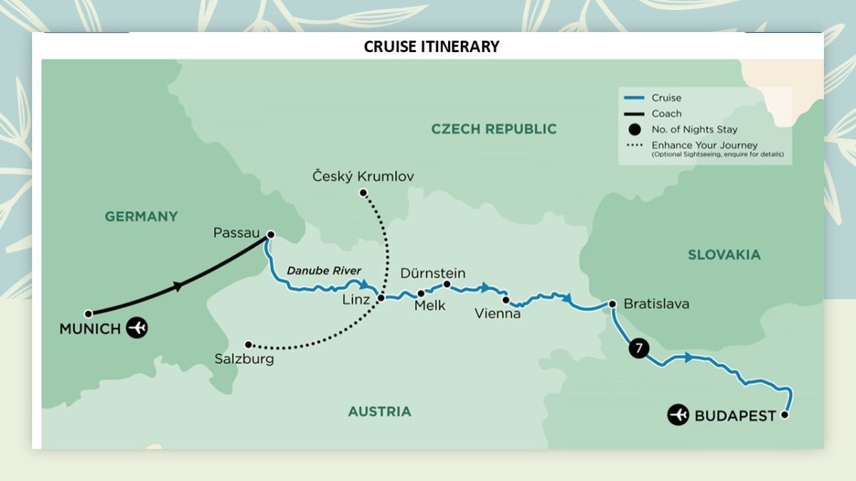 Cruise itinerary