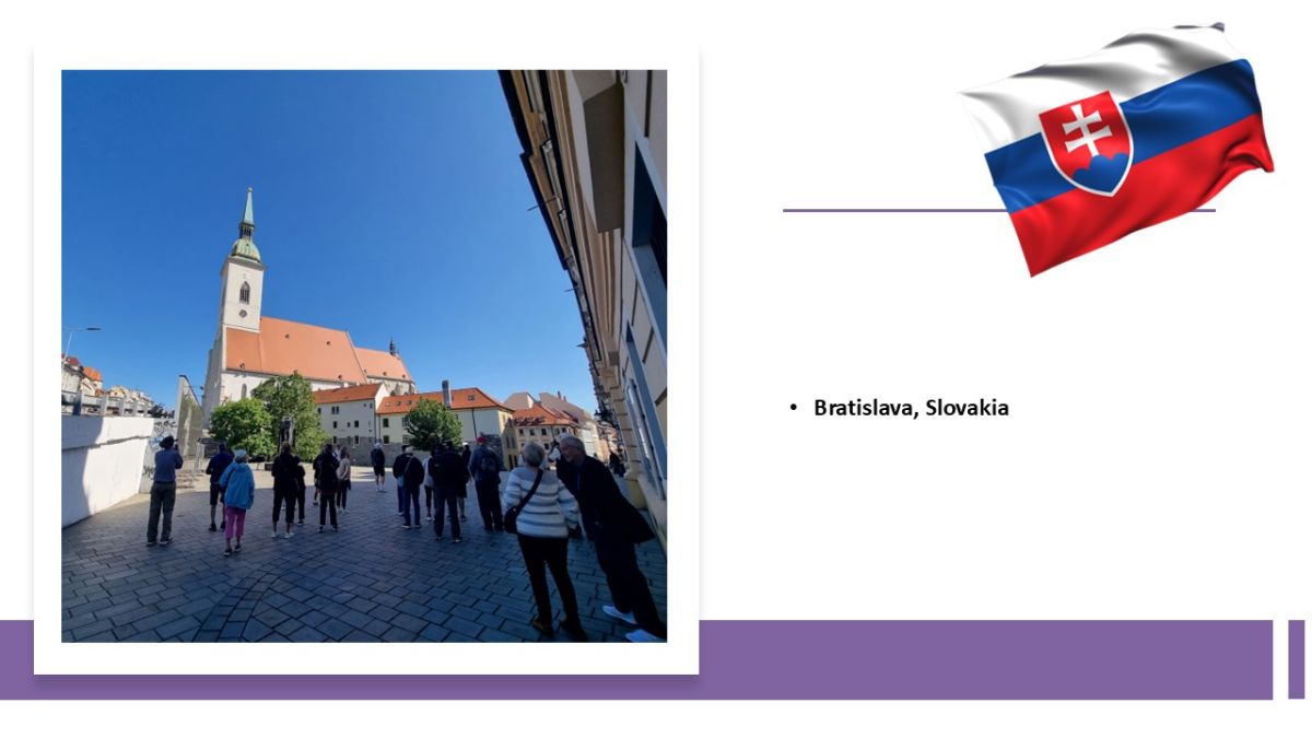 Walking tour of Bratislava, Slovakia