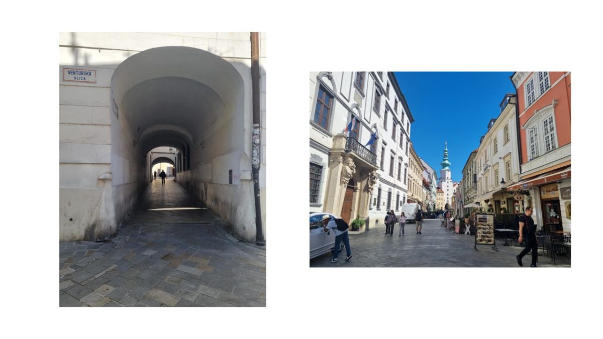 Walking tour of Bratislava