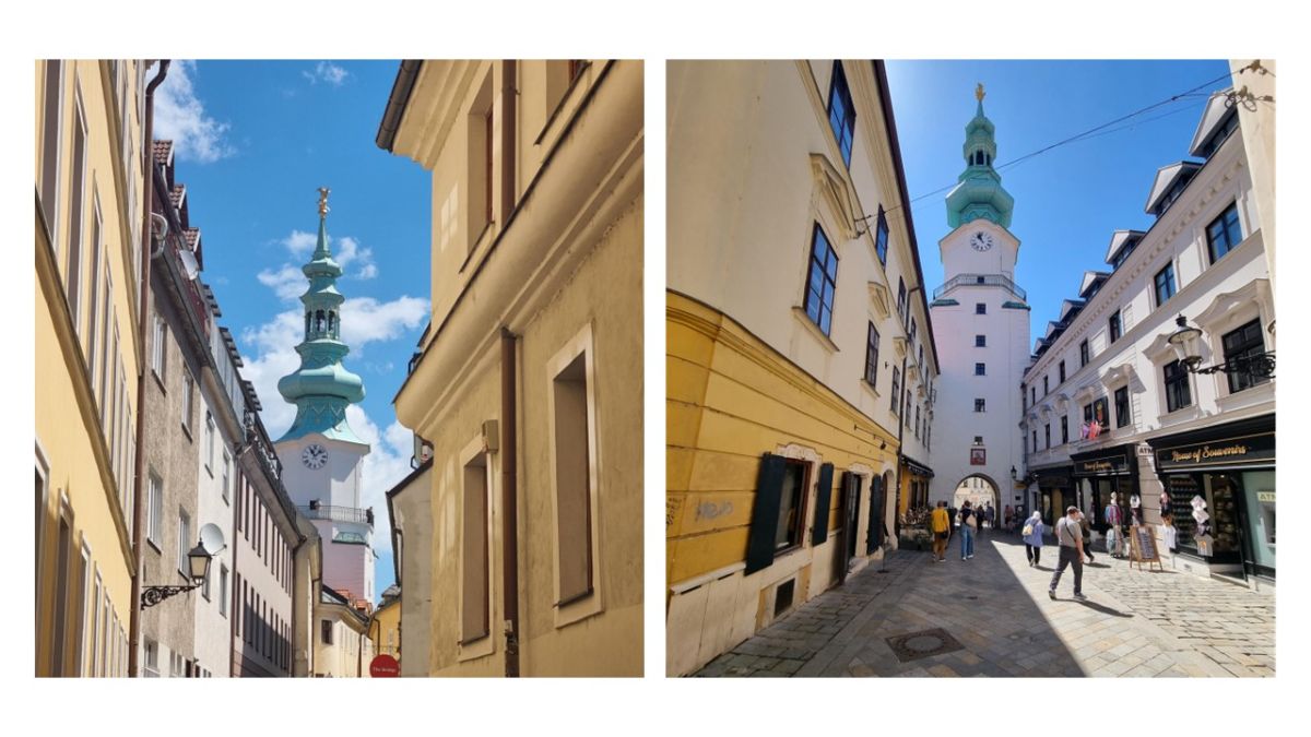 Walking tour of Bratislava