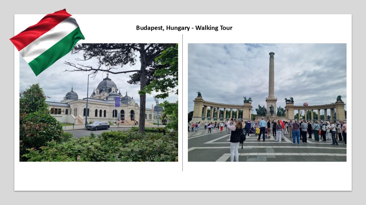 Walking tour of Budapest