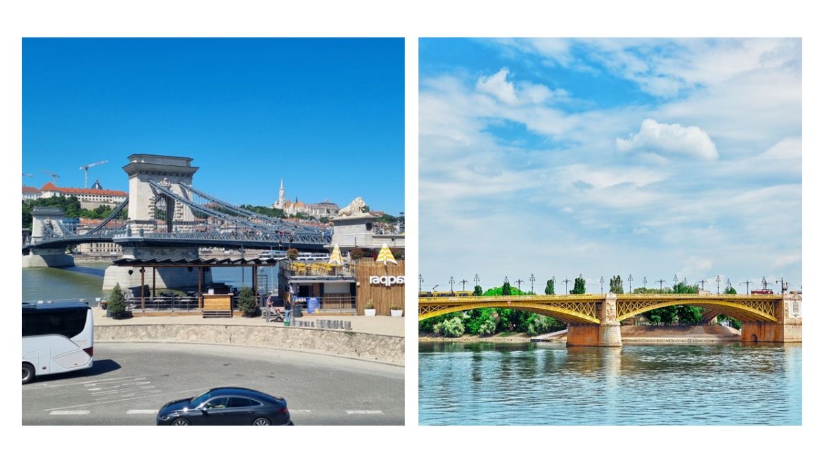 Cruising into Budapest, Hungary
