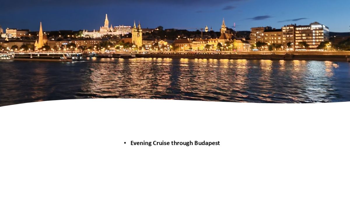 Budapest by night