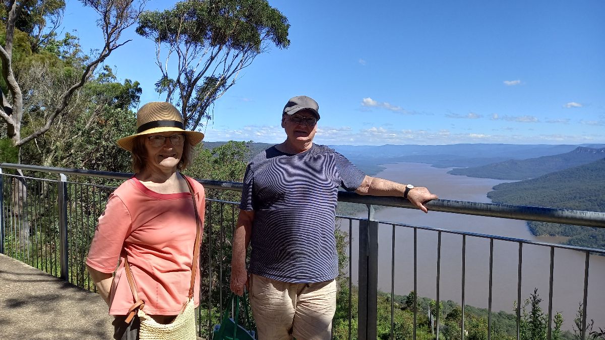 Before visiting Carol & Trevor in Sydney
