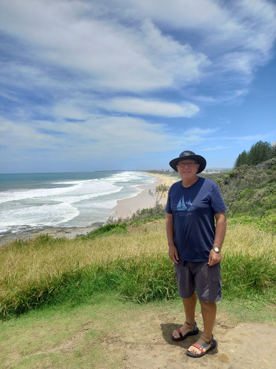 Keith's long walk...