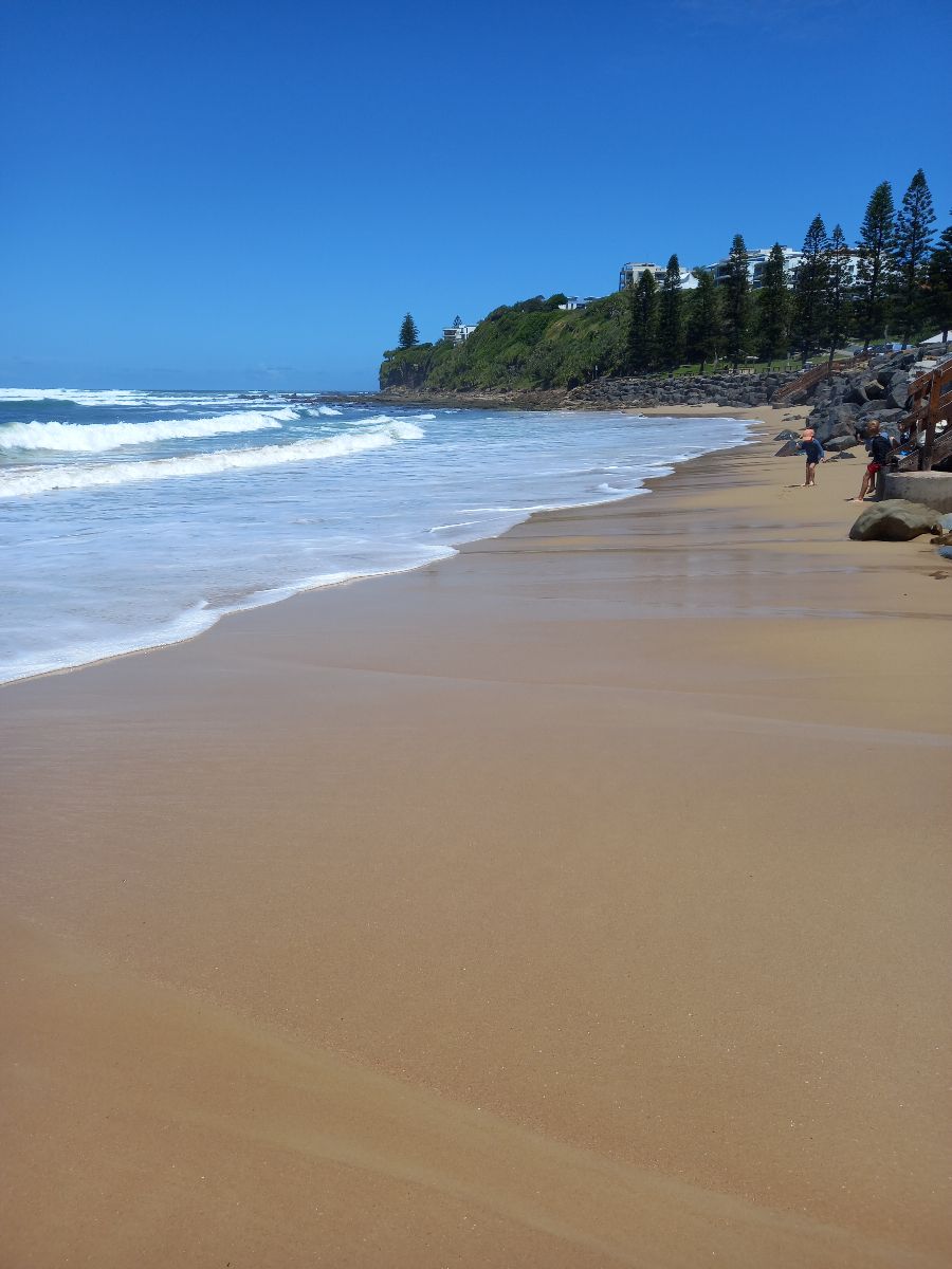 Arrived at Moffat Beach